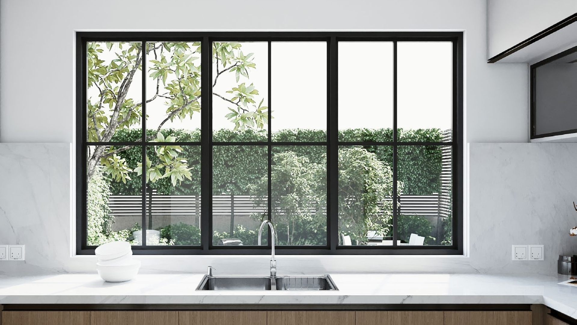 VLX 80 Fixed / Picture Window in Ventura, CA | Lightwell Windows Ventura - detail 3