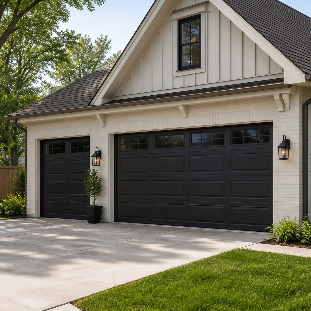 Impact garage doors
